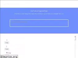 Sites similar to fontstocopyandpaste.com