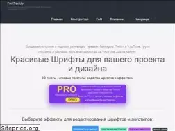 Sites similar to fonttextup.com