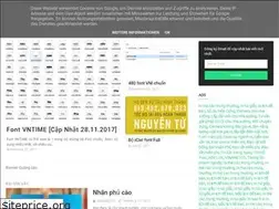 Sites similar to fontvietcuanguoiviet.blogspot.com