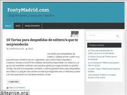 Sites similar to fontymadrid.com