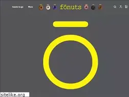 Sites similar to fonuts.com