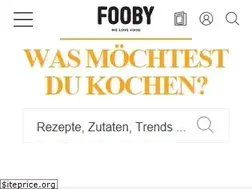 Sites similar to fooby.ch