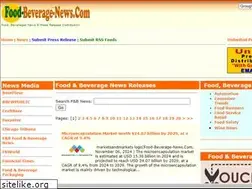 Sites similar to food-beverage-news.com