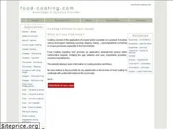 Sites similar to food-coating.com