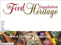 Sites similar to food-heritage.org