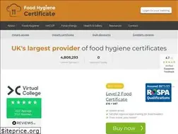 Sites similar to food-hygiene-certificate.co.uk