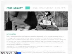 Sites similar to food-inequality.weebly.com