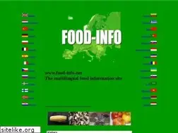 Sites similar to food-info.net