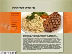 Sites similar to food-shops.de
