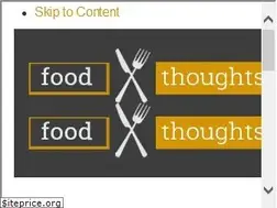 Sites similar to food-thoughts.com