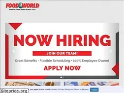 Sites similar to food-world-stores.com
