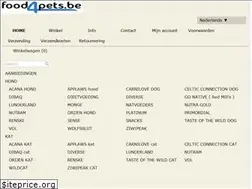Sites similar to food4pets.be