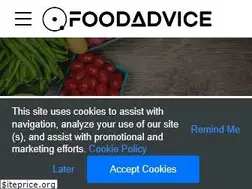 Sites similar to foodadvice.org