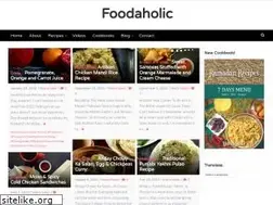 Sites similar to foodaholic.biz