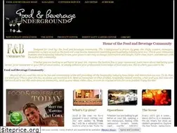 Sites similar to foodandbeverageunderground.com