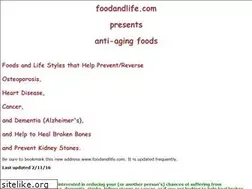 Sites similar to foodandlife.com