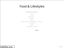 Sites similar to foodandlifestyles.com