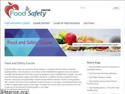 Sites similar to foodandsafetycourse.ca