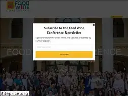 Sites similar to foodandwineconference.com