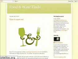 Sites similar to foodandwinefinds.blogspot.com