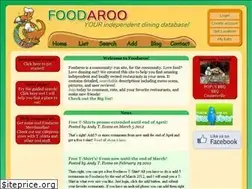 Sites similar to foodaroo.com
