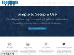 Sites similar to foodbankmanager.com