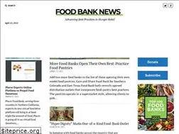 Sites similar to foodbanknews.com