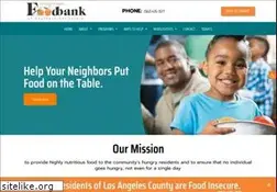 Sites similar to foodbankofsocal.org