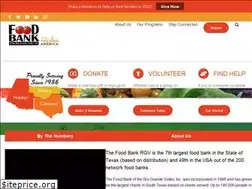Sites similar to foodbankrgv.com