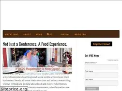 Sites similar to foodbloggerconference.org