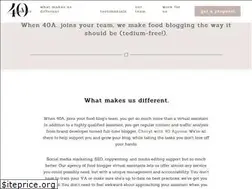 Sites similar to foodblogvirtualassistant.com