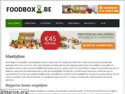 Sites similar to foodboxchef.be
