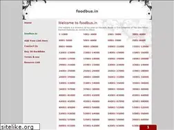 Sites similar to foodbus.in