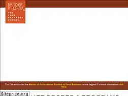 Sites similar to foodbusinessschool.org