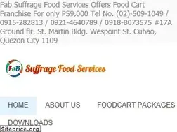 Sites similar to foodcartsfranchise.com