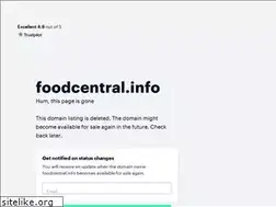 Sites similar to foodcentral.info