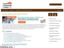 Sites similar to foodchemicalscodex.org