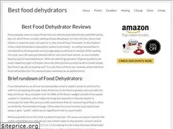Sites similar to fooddehydratorexpert.com