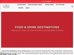 Sites similar to fooddrinkdestinations.com