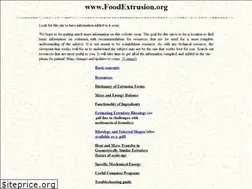 Sites similar to foodextrusion.org