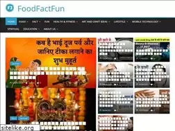 Sites similar to foodfactfun.com
