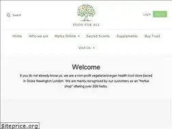 Sites similar to foodforall.co.uk