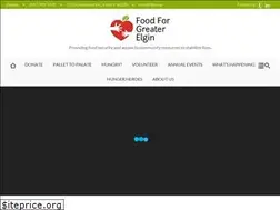 Sites similar to foodforgreaterelgin.org