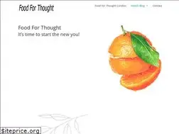 Sites similar to foodforthought-london.co.uk