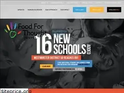 Sites similar to foodforthoughtdenver.org