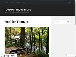 Sites similar to foodforthoughtlife.com