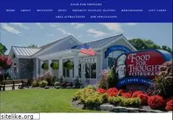 Sites similar to foodforthoughtrestaurant.com