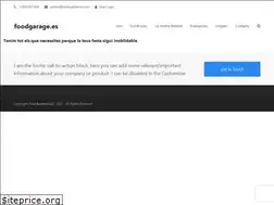 Sites similar to foodgarage.es