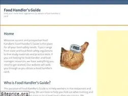 Sites similar to foodhandlersguide.com