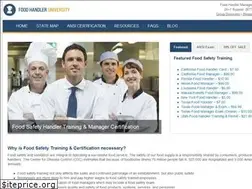 Sites similar to foodhandleru.com